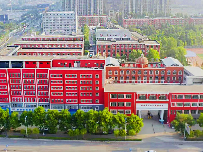 周至校园鸟瞰图